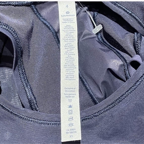 Lululemon Yoga NWT Fresh in the Mesh training workout gym tank top size 4 - Picture 10 of 15